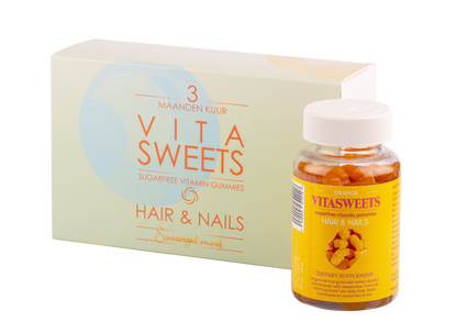 3 maand KUUR - Hair & Nails Sinaasappelsmaak