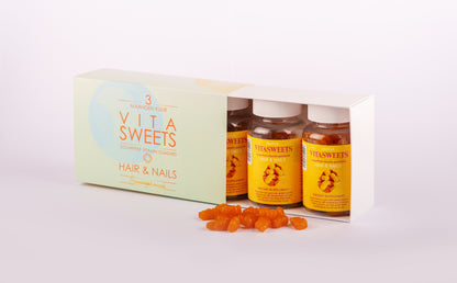 3 maand KUUR - Hair & Nails Sinaasappelsmaak